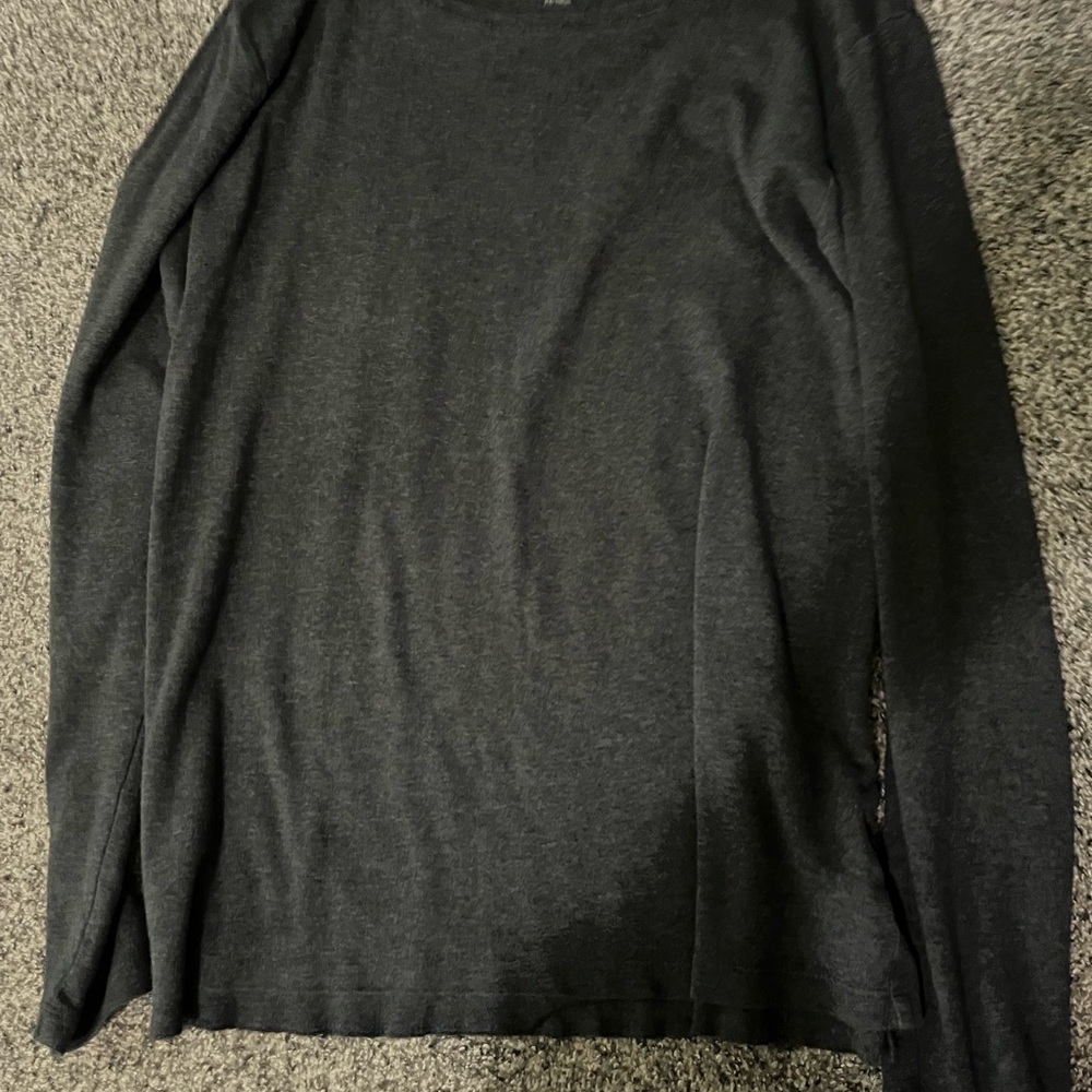Dark Gray Long Sleeve Shirt